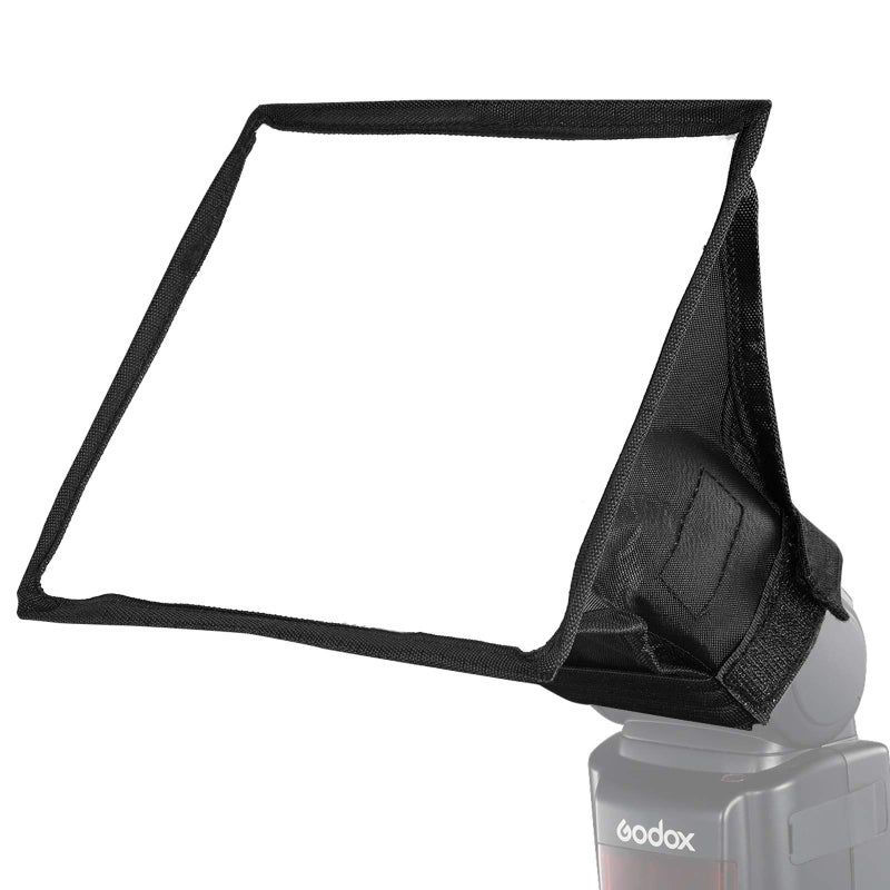 SUPON 6" x 7" Collapsible Mini Softbox â€“ Universal Flash Diffuser for Canon, Nikon, Sony, Neewer, Godox Speedlights, Includes Storage Pouch - Image 5